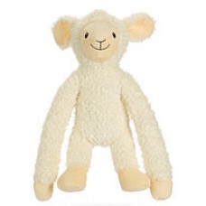 Beeztees Игрушка для собак плюшевая "Овечка JESSY" белая 40см 619121