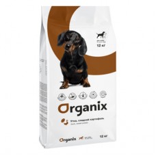 Organix Adult Dog Duck, Potato - беззерновой сухой корм для взрослых собак,с уткой и бататом 25,5/16