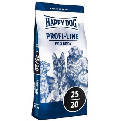 Happy Dog Profi Line Krokette 25/20 Pro Body - сухой корм для набора веса взрослых собак всех пород