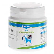 Canina V25 Vitamintabletten - витаминный комплекс для щенков (A, B, C, D, E, аминокислоты)