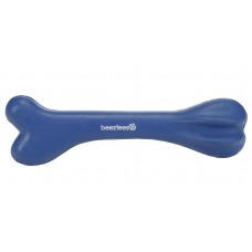 Beeztees Игрушка Кость резиновая твёрдая №4 синяя 20см 625928