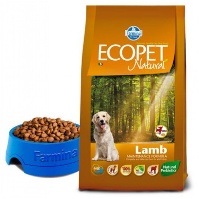 Farmina Ecopet Корм для взрослых собак мелких пород с ягненком