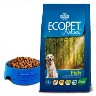 Farmina Ecopet Корм для взрослых собак всех пород с рыбой