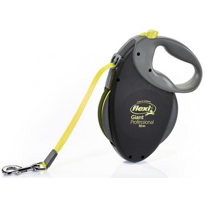 Flexi Giant Professional L поводок-рулетка, ремень, до 50 кг / 10м