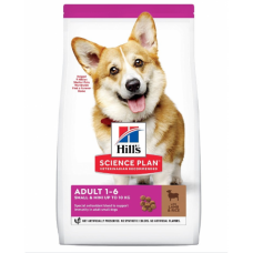 Hill's Science Plan - сухой корм для взрослых собак мелких пород для поддержания здорового иммунитета, с ягненком и рисом 