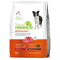 Trainer Natural Adult Medium - сухой корм для взрослых собак средних пород (говядина)