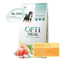 Optimeal - сухой корм для взрослых собак крупных пород (курица)