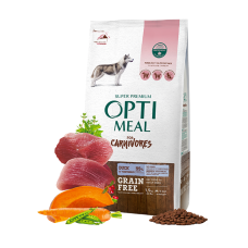 Optimeal - сухой корм для взрослых собак всех пород (утка и овощи)