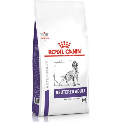 Royal Canin Neutered Medium Adult - диетический корм для стерилизованных/кастрированных взрослых собак средних пород, склонных к набору веса