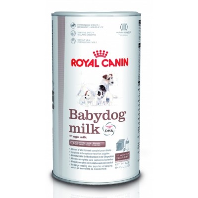 Royal Canin Babydog milk - молоко для щенков до 2-х мес + бутылочка с соской.