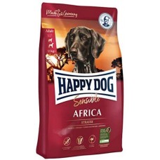 Happy Dog Sensible Africa Strauss - беззерновой корм для взрослых собак весом от 11 кг с пищевой непереносимостью, с мясом страуса и картофелем