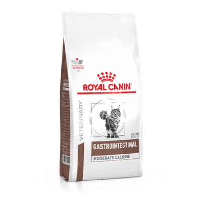 Royal Canin Gastrointestinal Moderate Calorie - корм для кошек с умеренным содержанием энергии при нарушении пищеварения