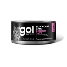 GO! Solutions Skin+Coat Care Chicken Pate консервы с курицей для кошек всех возрастов
