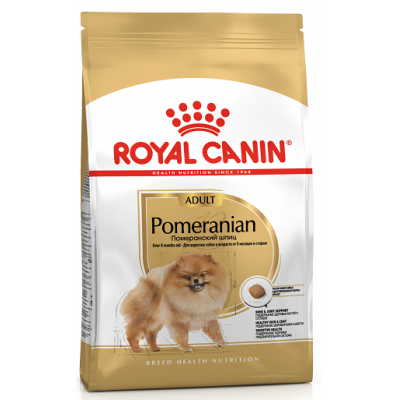 Royal Canin Pomeranian Adult - полнорационный корм для взрослых собак породы Померанский шпиц