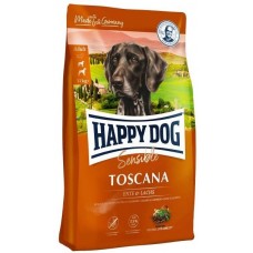 Happy Dog Sensible Toscana Ente & Lachs - корм для взрослых собак всех пород, для снижения и контроля веса, с уткой и лососем