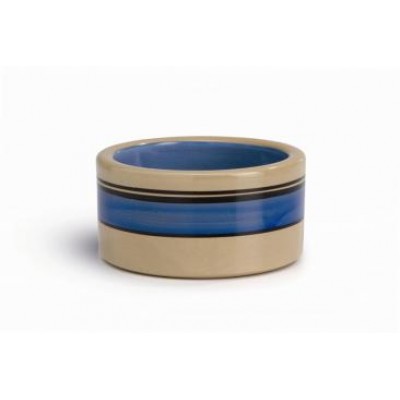 Миска для кота керамическая с синими полосками 11,5 см. (ВЕТ 451576) Beeztees