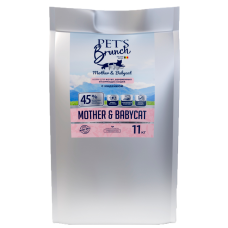 Pet's Brunch Mother and BabyCat Turkey - сухой корм для котят, беременных и кормящих кошек, с индейкой