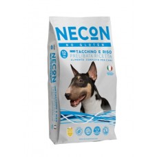 Necon Dog Adult All Breed No Gluten Turkey Rice - низкозерновой корм для взрослых собак всех пород, с индейкой и рисом
