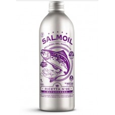 Necon Salmoil Healthy Skin and Shiny Coat Ricetta №5 Superomega - лососевое масло для питомцев, для здоровья кожи и шерсти
