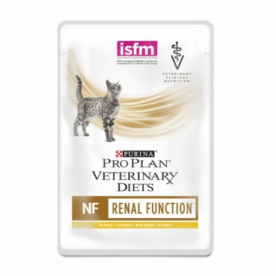 PPVD NF. пресервы для взрослых кошек при патологии почек, с курицей  85 г (пауч)