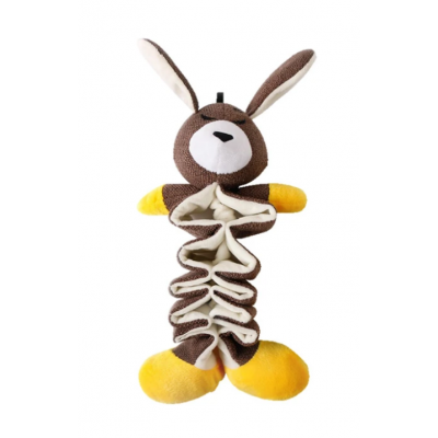 Mr.Kranch Игрушка для собак, "Зайчик", с карманами под лакомство, 36 см (арт. MKR000022)
