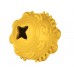 Mr.Kranch Игрушка для питомцев, Мяч с ароматом сливок, желтый, 8 см (арт. MKR000107)