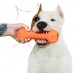 Mr.Kranch Игрушка для собак, Гантель дентальная с пищалкой, с ароматом бекона, 22 см (арт. MKR001529)