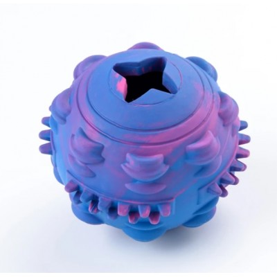 Mr.Kranch Игрушка для собак, Мяч, разноцветный, 8 см (арт. MKR011107)