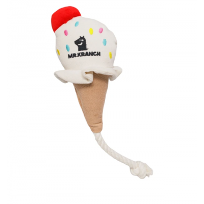 Mr.Kranch Игрушка для собак мелких и средних пород, "Мороженое", с канатом, 29*8*6,5 см (арт. MKR80263)