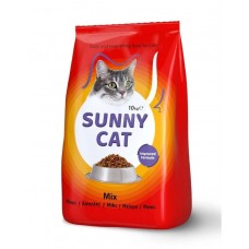 Sunny Cat Mix - сухой корм для взрослых кошек, с курицей и печенью