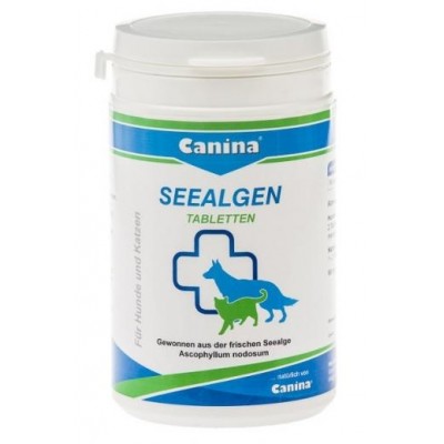 Canina Seealgen - препарат для усиления пигментации шерсти, носа, лап у щенков и собак и кошек