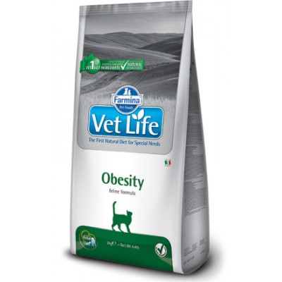 Farmina Vet Life Obesity - корм  для кошек при ожирении