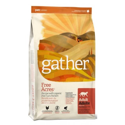 GATHER Free Acres Chicken - Органический корм для кошек с курицей