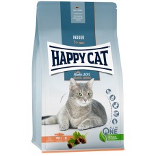 Happy Cat Fit&Well Indoor Atlantik Lachs - сухой корм для взрослых домашних кошек, с атлантическим лососем