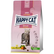 Happy Cat Junior Land Geflugel - беззлаковый сухой корм для котят c 4 до 12 месяцев, с птицей и картофелем
