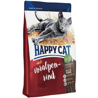 Happy Cat Supreme Adult Volarpen Rind - корм для взрослых кошек с баварской говядиной