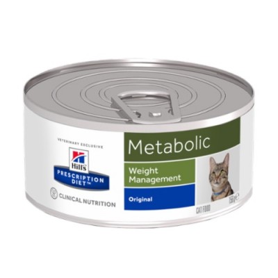 Hill's Prescription Diet Metabolic - влажный диетический корм для кошек, способствует снижению и контролю веса 