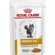 Royal Canin Urinary S/O Moderate Calorie - влажный корм для кошек, склонных к полноте, при забол. мочепол. путей (85 гр)