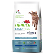 Trainer Natural Adult Exigent - сухой корм для привередливых кошек (океаническая рыба)