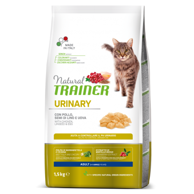 Trainer Natural Adult Urinary - сухой корм для кошек при мочекаменной болезни (курица)