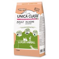 Unica Classe Adult In-Home Luxury Hairball сухой корм для взрослых домашних кошек, курица 