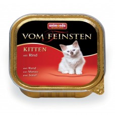 Vom Feinsten - паштет для котят, говядина (100 г) (арт. ВЕТ83448)  