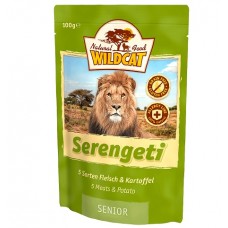 Wildcat Serengeti Senior пресервы для пожилых кошек с 5 видами мяса "Серенгети Сеньор" 100 гр.