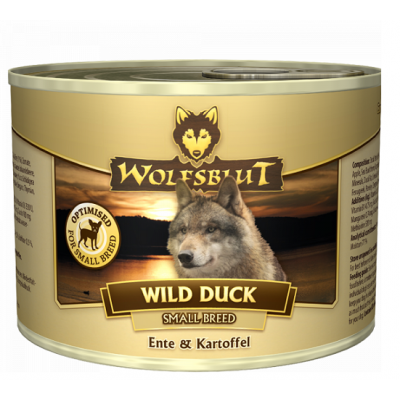 Wolfsblut Wild Duck Small Breed - консервы для собак мелких пород "Дикая утка" 200 гр.