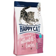 Happy Cat  Junior Sterelised Atlantik-Lachs корм для стерилизованных котят с лососем