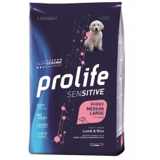 Prolife Sensitive Puppy Medium/Large - корм для щенков средних и крупных пород с ягненком и рисом