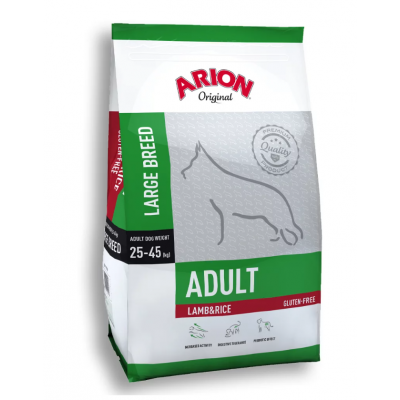 Arion Original Adult Large Breed Lamb - сухой безглютеновый корм для взрослых собак крупных пород, с ягненком и рисом