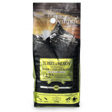 Black Olympus Senior Light - низкозерновой сухой корм для пожилых собак всех пород, индейка и лосось