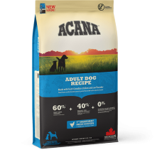 Acana Recipe Adult Dog (60/40) - беззерновой корм для собак всех возрастов и пород, со свежим цыпленком, камбалой, сельдью