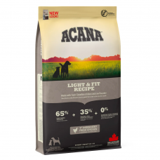 Acana Recipe Light & Fit (65/35) - беззерновой корм для собак всех пород, для контроля веса, со свежим цыпленком, индейкой, сельдью и камбалой
